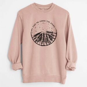 Like-New Independent Trading Co./Because Tees Cottagecore/Nature Sweatshirt ⭐️